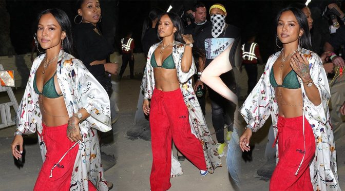 Karrueche Tran Sexy Body