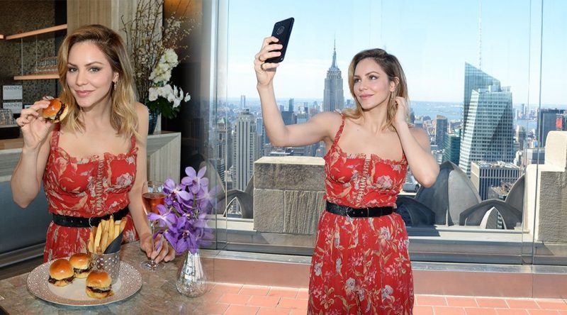 Katharine McPhee – Bar SixtyFive at Rainbow Room in New York