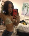 Kelli Berglund Lingerie Selfie