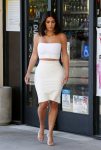 Kim Kardashian Braless Curvy Body