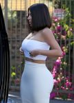 Kim Kardashian Braless Curvy Body