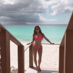 Kim Kardashian Pink Bikini