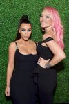 Kim Kardashian Sexy Black Dress