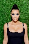 Kim Kardashian Sexy Black Dress