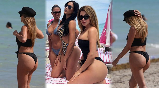 Larsa Pippen – Swimsuit Candids in Miami