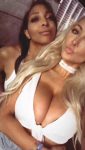 Lindsey Pelas Sexy Cleavage