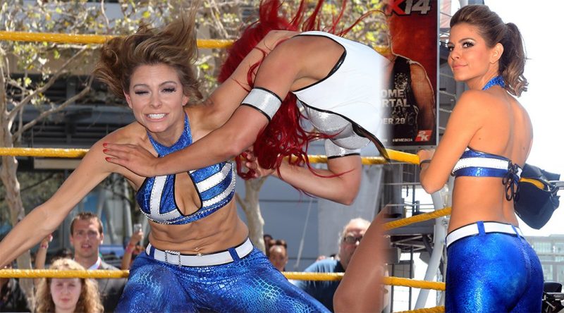 Maria Menounos – WWE Summerslam 2013 in Los Angeles