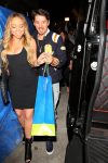 Mariah Carey Boobs In Black Dress