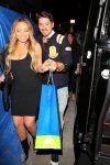 Mariah Carey Boobs In Black Dress