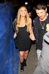 Mariah Carey Boobs In Black Dress