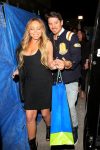 Mariah Carey Boobs In Black Dress