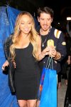 Mariah Carey Boobs In Black Dress