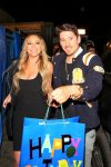 Mariah Carey Boobs In Black Dress