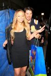 Mariah Carey Boobs In Black Dress