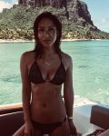 Myleene Klass Black Bikini