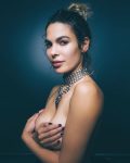 Nadine Velazquez Topless Handbra