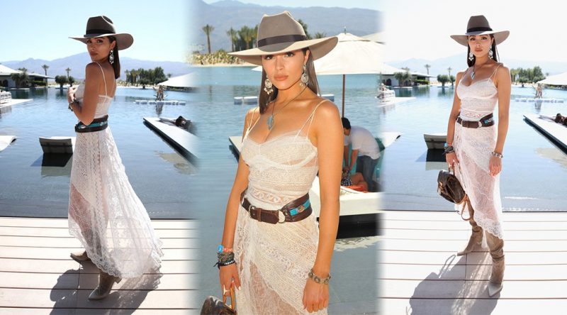 Olivia Culpo – “The Estate” Zenyara in Palm Springs