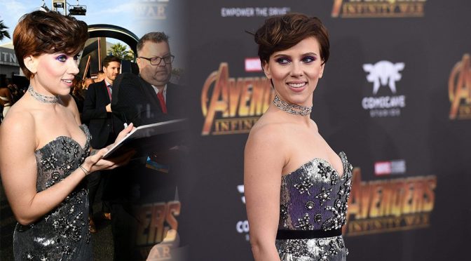Scarlett Johansson – “Avengers: Infinity War” Premiere in Los Angeles
