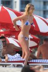 Toni Garrn Topless Bikini