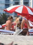 Toni Garrn Topless Bikini