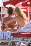 Toni Garrn Topless Bikini