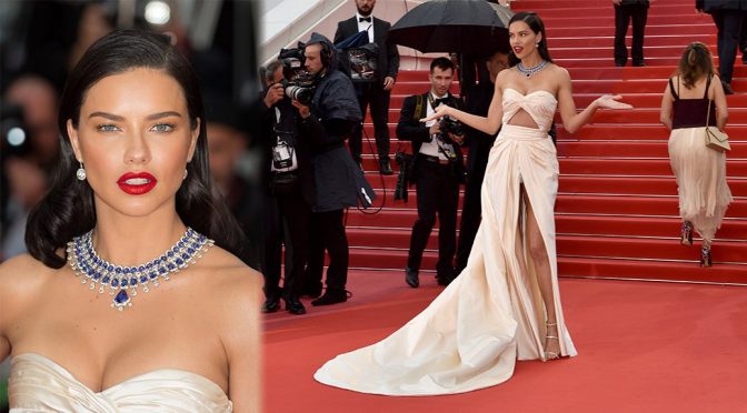 Adriana Lima – “Burning” Premiere in Cannes