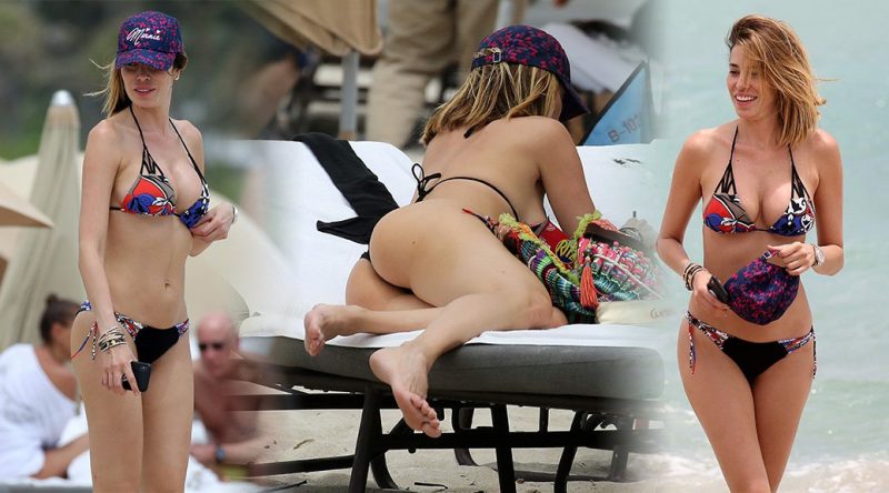 Aida Yespica – Bikini Candids in Miami