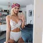 Ashley James Lingerie Nipples