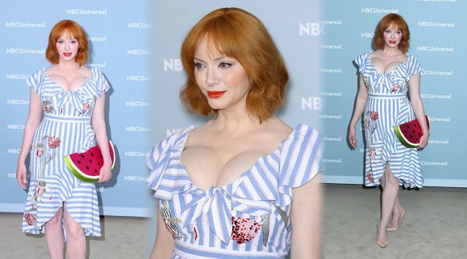 Christina Hendricks – NBC Universal’s Upfront Presentation in New York