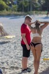 Claudia Romani Thong Bikini