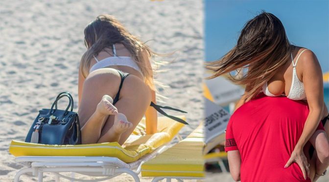 Claudia Romani Tiny Bikini