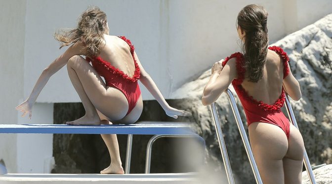 Daniela Lopez Osorio – Swimsuit Candids in Antibes