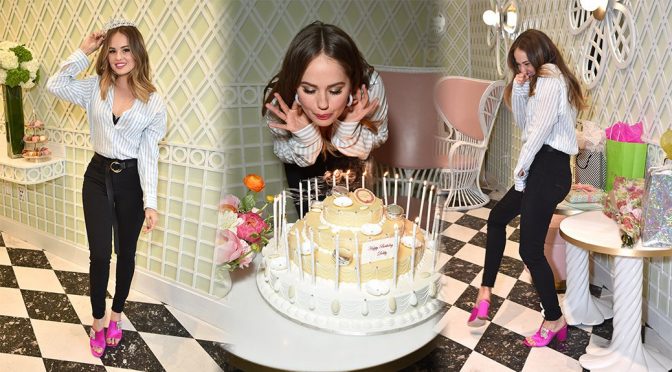 Debby Ryan – 25th Birthday Party in Beverly Hills