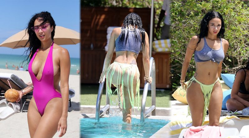 Draya Michele – Swimsuit Candids in Miami