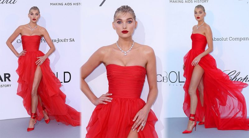 Elsa Hosk – amfAR’s 25th Cinema Against AIDS Gala in Cannes