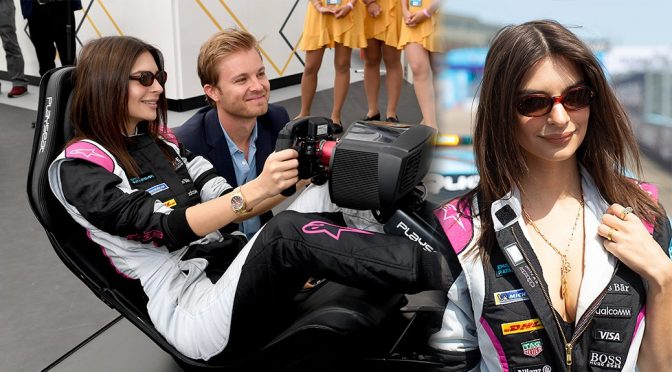 Emily Ratajkowski – ABB FIA Formula E BMW i Berlin E-Prix 2018