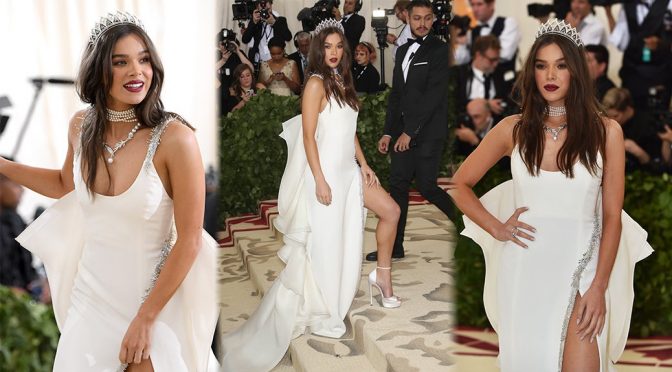 Hailee Steinfeld – 2018 MET Gala in New York