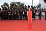 Irina Shayk Pantyless Red Dress