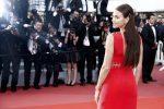 Irina Shayk Pantyless Red Dress