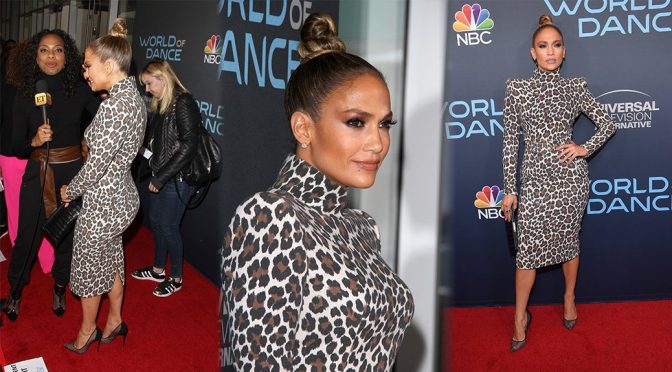 Jennifer Lopez – “World of Dance” Event in North Hollywood