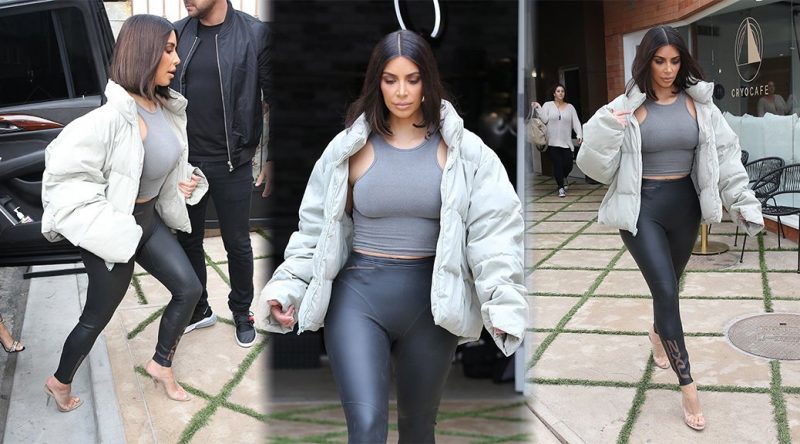 Kim Kardashian – Candids in Calabasas