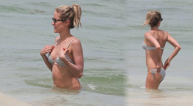 Kristin Cavallari – Bikini Candids in Tulum