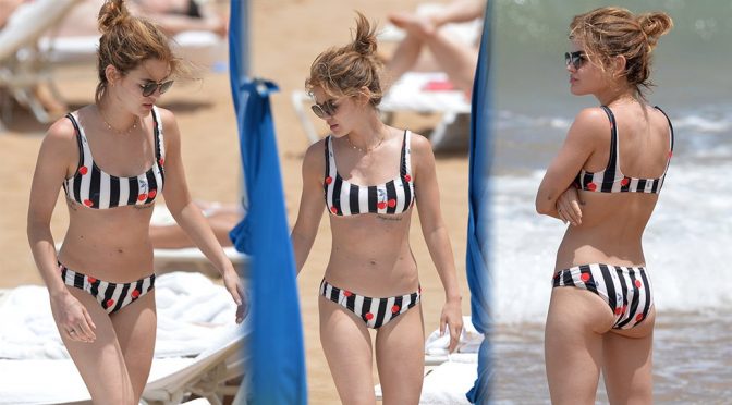 Lucy Hale – Bikini Candids in Hawaii