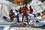 Nicole Williams Red Bikini