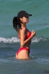 Nicole Williams Red Bikini