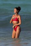 Nicole Williams Red Bikini