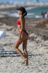 Nicole Williams Red Bikini