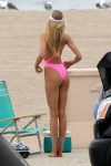 Romee Strijd Pink Swimsuit