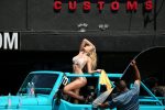 Trista Mikail - Sexy carwash photoshoot for 138 Water at DCD Customs in Calabasas