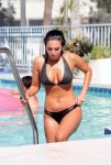 Tulisa Contostavlos Bikini